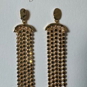 J. Crew Gold Cascade Earrings